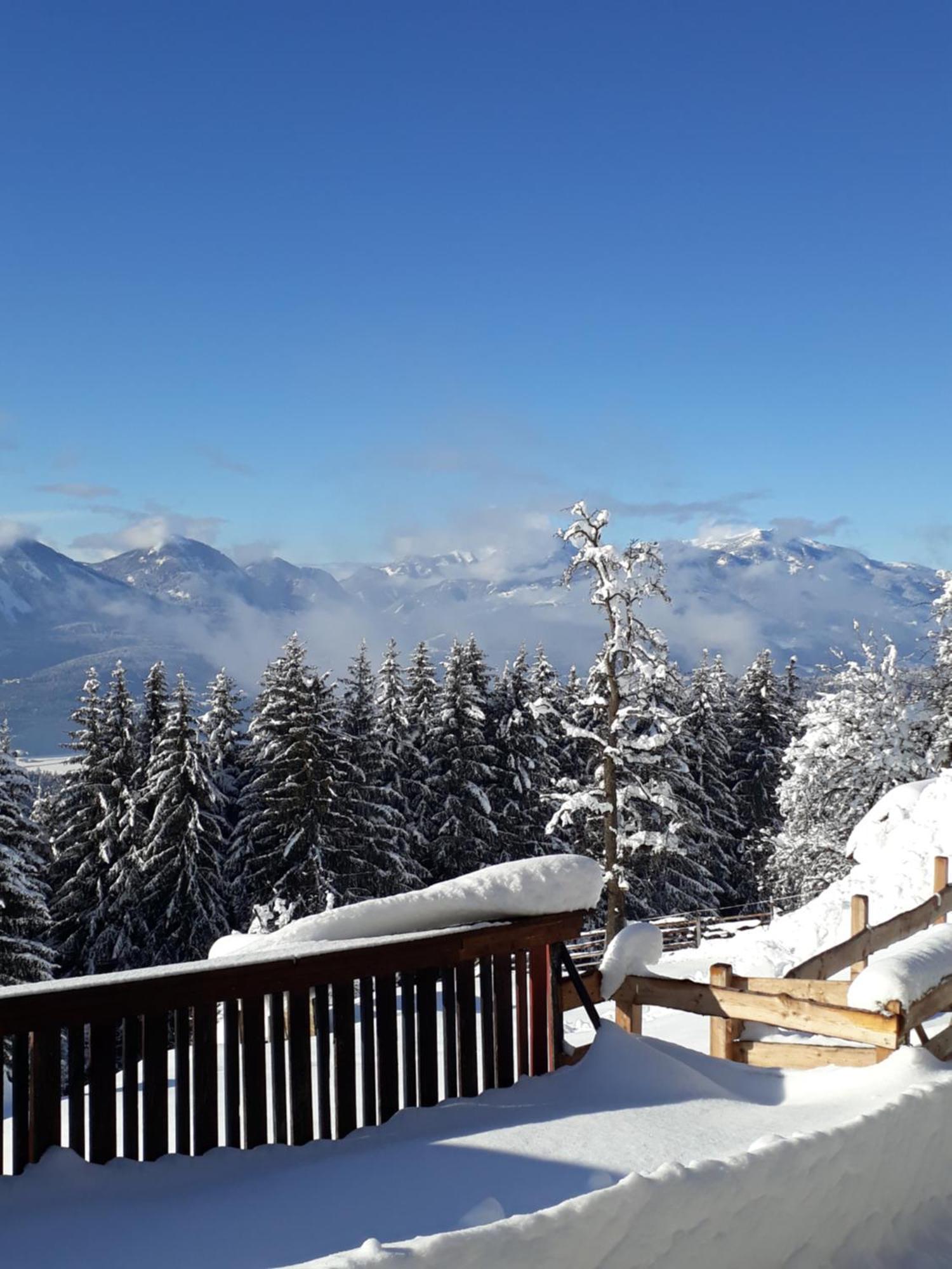 Pension Bauernhof Baumgartner Stanahof Fresach ภายนอก รูปภาพ
